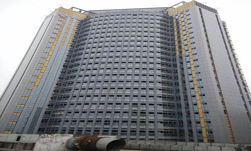 三峽大學仁和醫(yī)院輕質隔墻飾面裝修完成